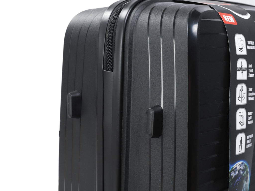 Troler Mirano Genoa, 75 cm, Negru - TROLERE - Mirano - Mirano - Black - L - Trolere - Troler