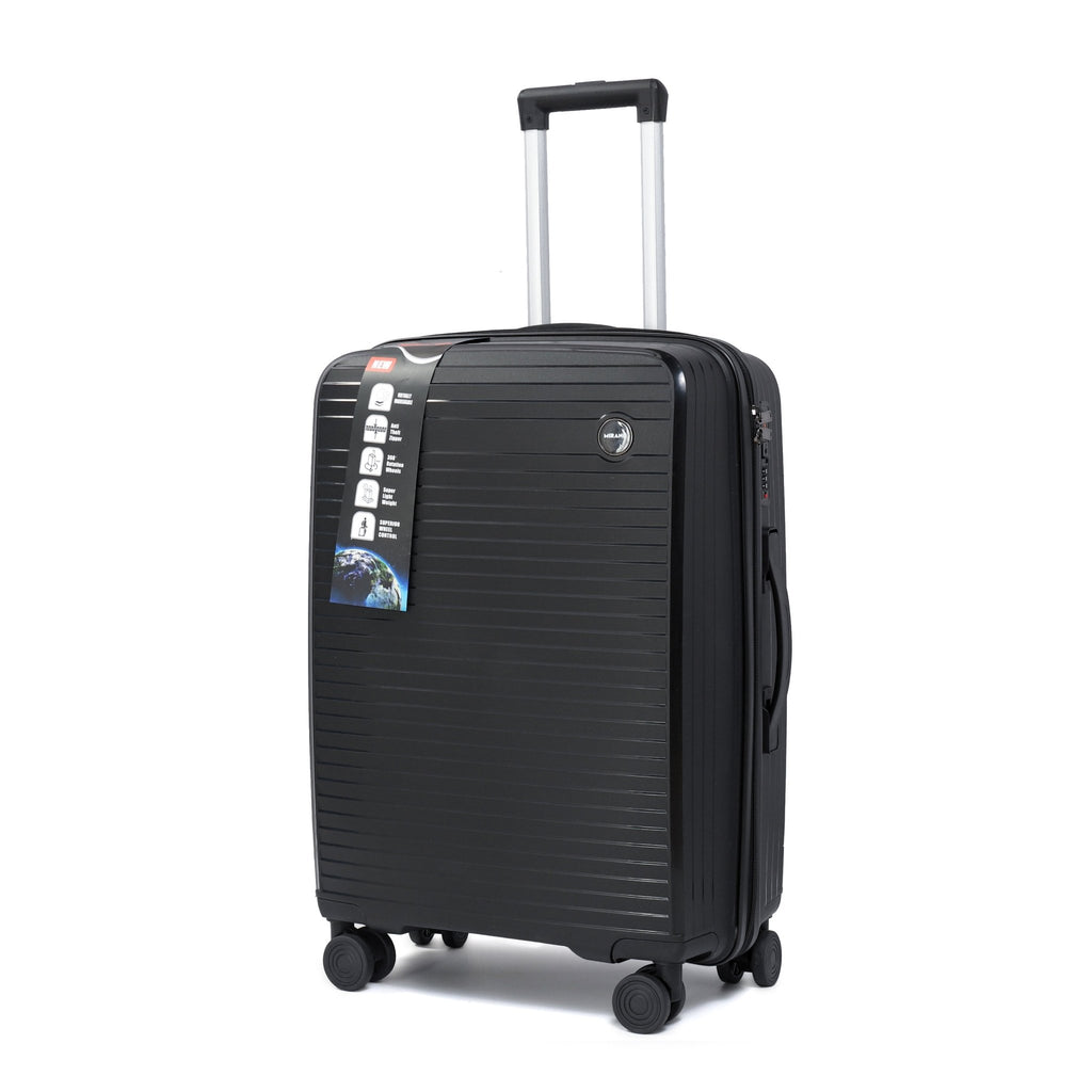 Troler Mirano Genoa, 75 cm, Negru - TROLERE - Mirano - Mirano - Black - L - Trolere - Troler