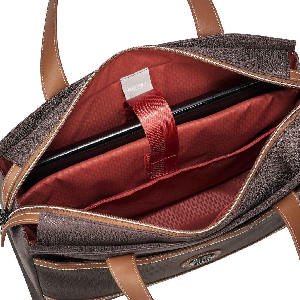 Delsey Chatelet hand bag, Chocolate - GENTI DE MANA - Delsey - Mirano - Brown - Trolere - Troler