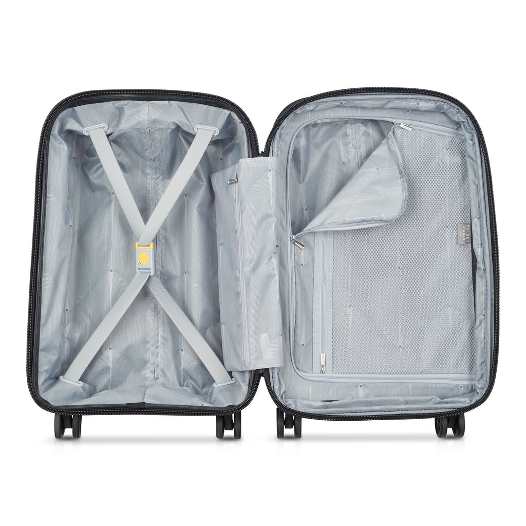 Delsey Paris, BELMONT PLUS 4DW 55 cm, Blue Zinc - TROLERE - Delsey - Mirano - Delsey - Delsey Special - Trolere - Troler