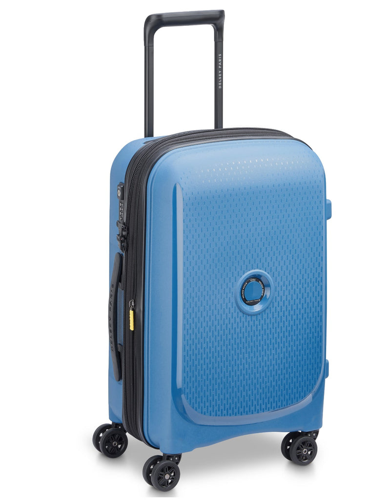 Delsey Paris, BELMONT PLUS 4DW 55 cm, Blue Zinc - TROLERE - Delsey - Mirano - Delsey - Delsey Special - Trolere - Troler