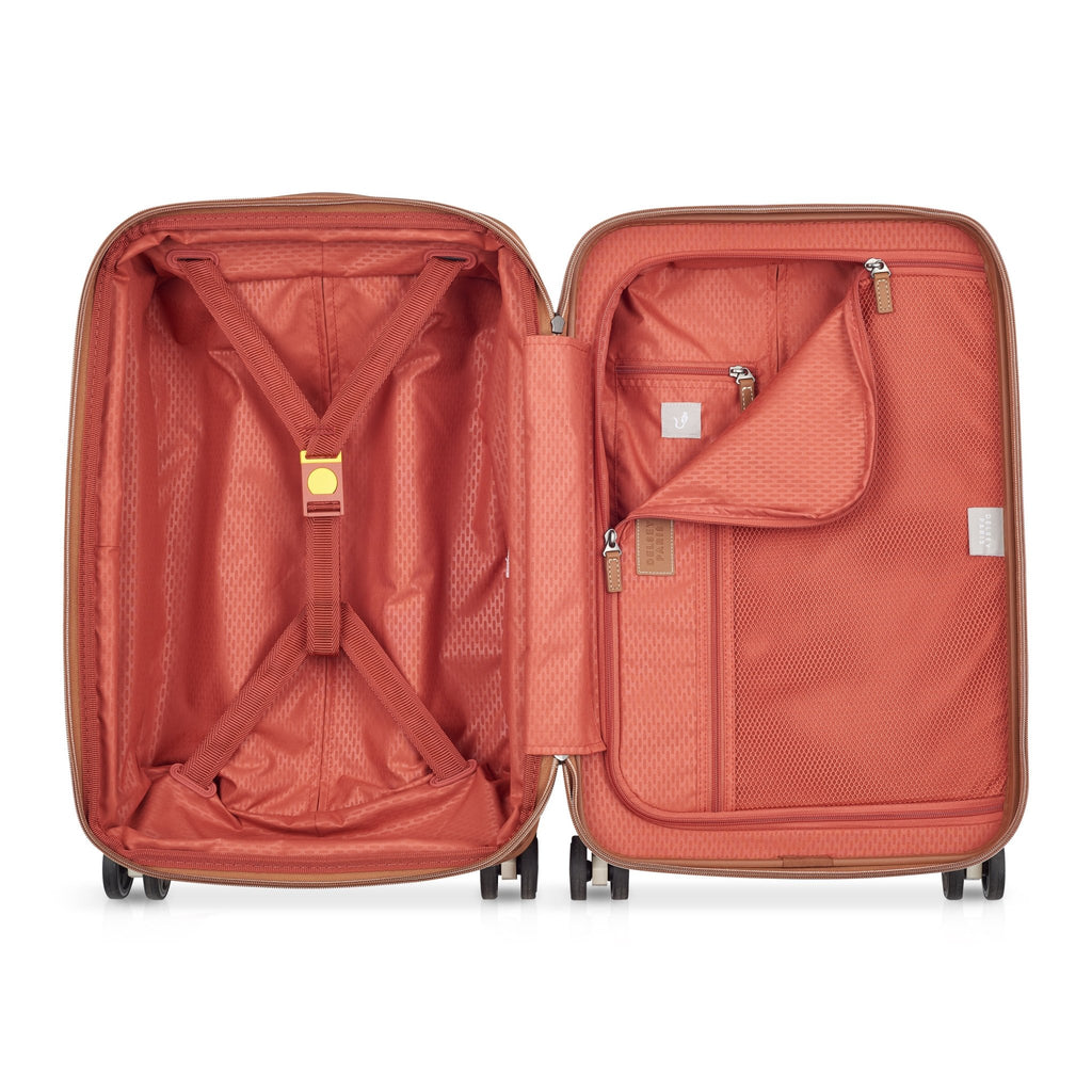 Delsey Paris, Chatelet leather expandable, 55 cm, Angora - TROLERE - Delsey - Mirano - Delsey - Delsey Special - Trolere - Troler