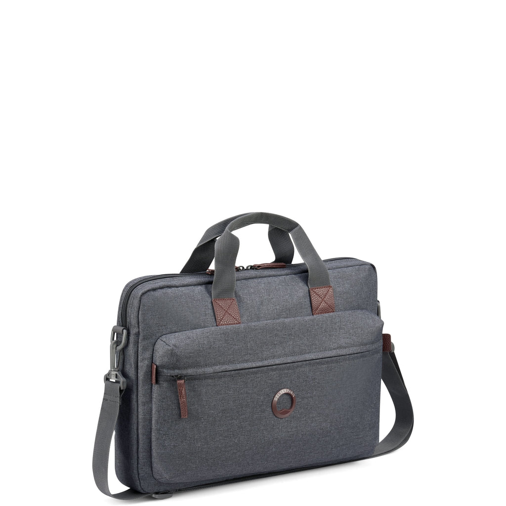 Geanta laptop Delsey - Maubert Anthracite 13.3' - GENTI DE MANA - Delsey - Mirano - Delsey - GENTI BUSINESS - Trolere