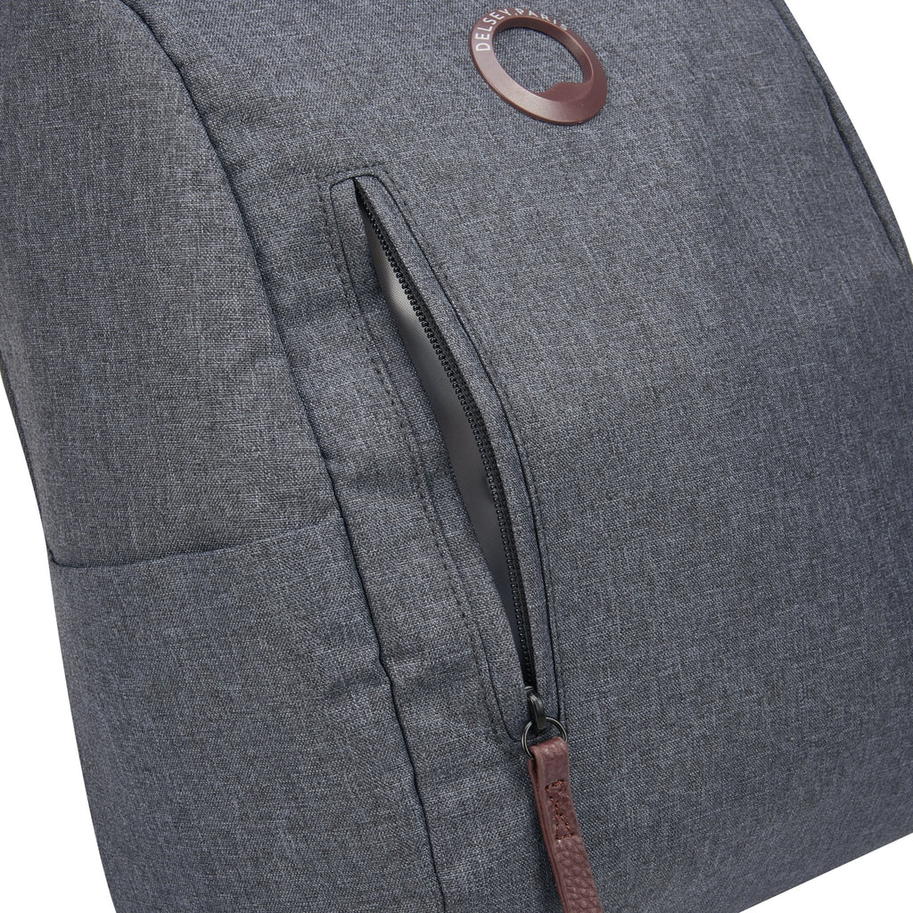 Rucsac Delsey Paris, Maubert, Grey 1 CPT - Rucsacuri - Delsey - Mirano - Delsey - Grey - Trolere - Troler