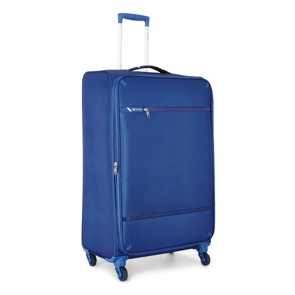 Troler Carlton Amberlite, Marca Engleza, 55 cm, Albastru - TROLERE - CARLTON - Mirano - Blue - Carlton - Trolere - Troler