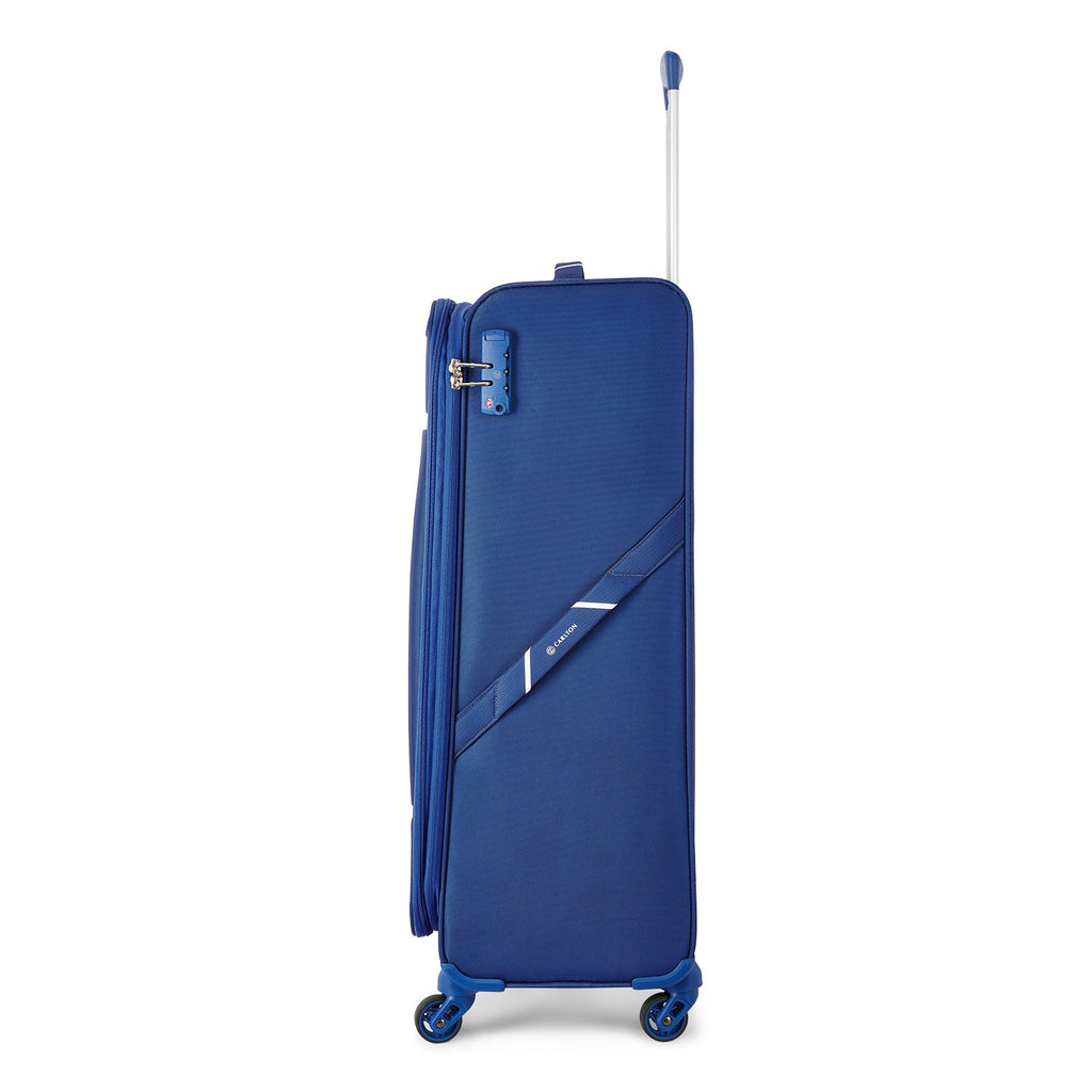 Troler Carlton Amberlite, Marca Engleza, 55 cm, Albastru - TROLERE - CARLTON - Mirano - Blue - Carlton - Trolere - Troler