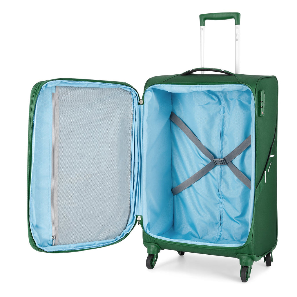 Troler Carlton Amberlite, Marca Engleza, 55 cm, Verde - TROLERE - CARLTON - Mirano - Carlton - green - Trolere - Troler