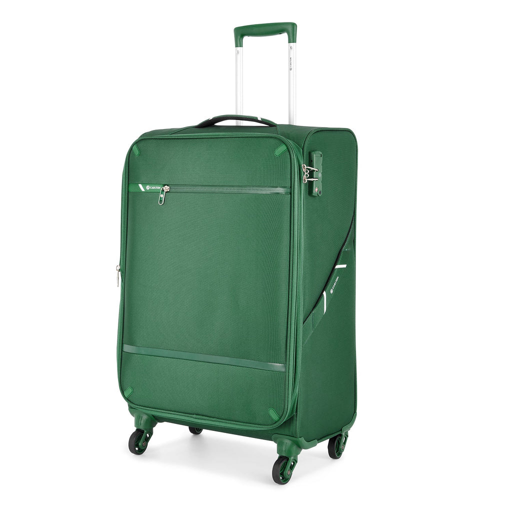 Troler Carlton Amberlite, Marca Engleza, 55 cm, Verde - TROLERE - CARLTON - Mirano - Carlton - green - Trolere - Troler