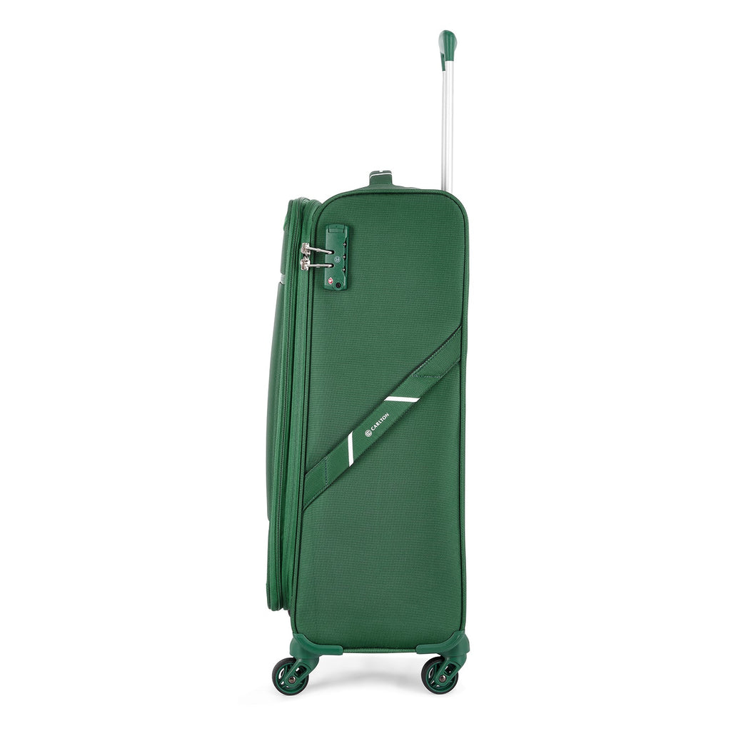 Troler Carlton Amberlite, Marca Engleza, 70 cm, Verde - TROLERE - CARLTON - Mirano - Carlton - green - Trolere - Troler