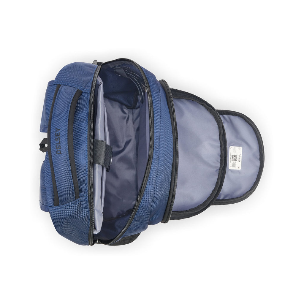 Delsey Rucsac Navigator 2-cpt - Albastru - Rucsacuri - Delsey - Mirano - 200 - 500 Lei - Blue - Trolere - Troler