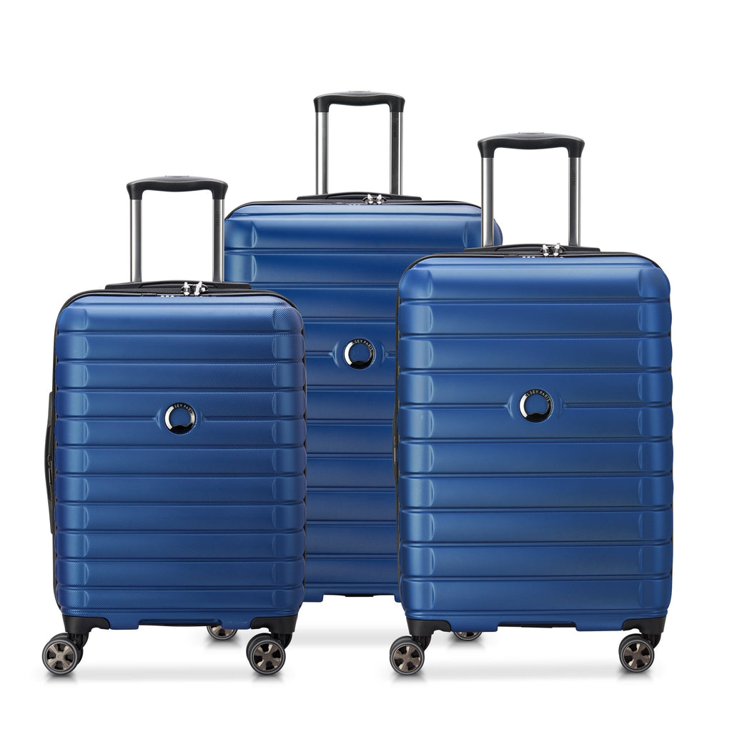 Set Trolere Delsey - Shadow, Teal Blue - TROLERE - Delsey - Mirano - Blue - Delsey - Trolere - Troler