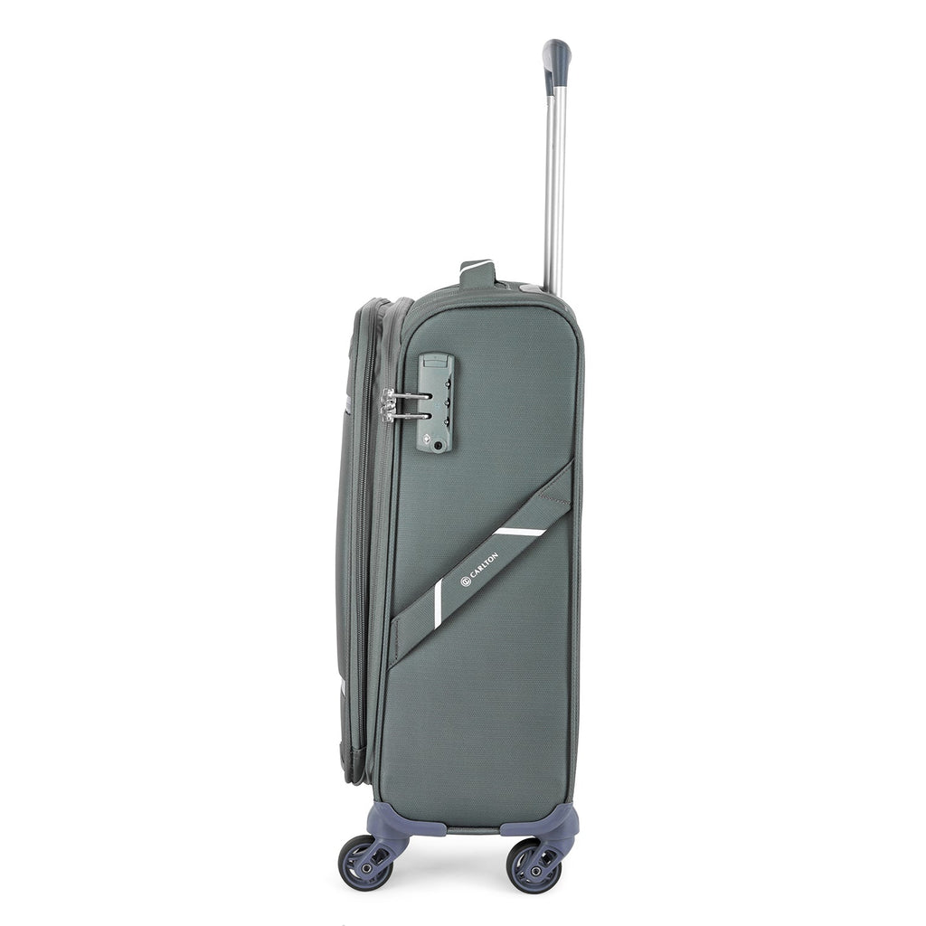 Troler Carlton Amberlite, Marca Engleza, 55 cm, Gri - TROLERE - CARLTON - Mirano - Carlton - Grey - Trolere - Troler