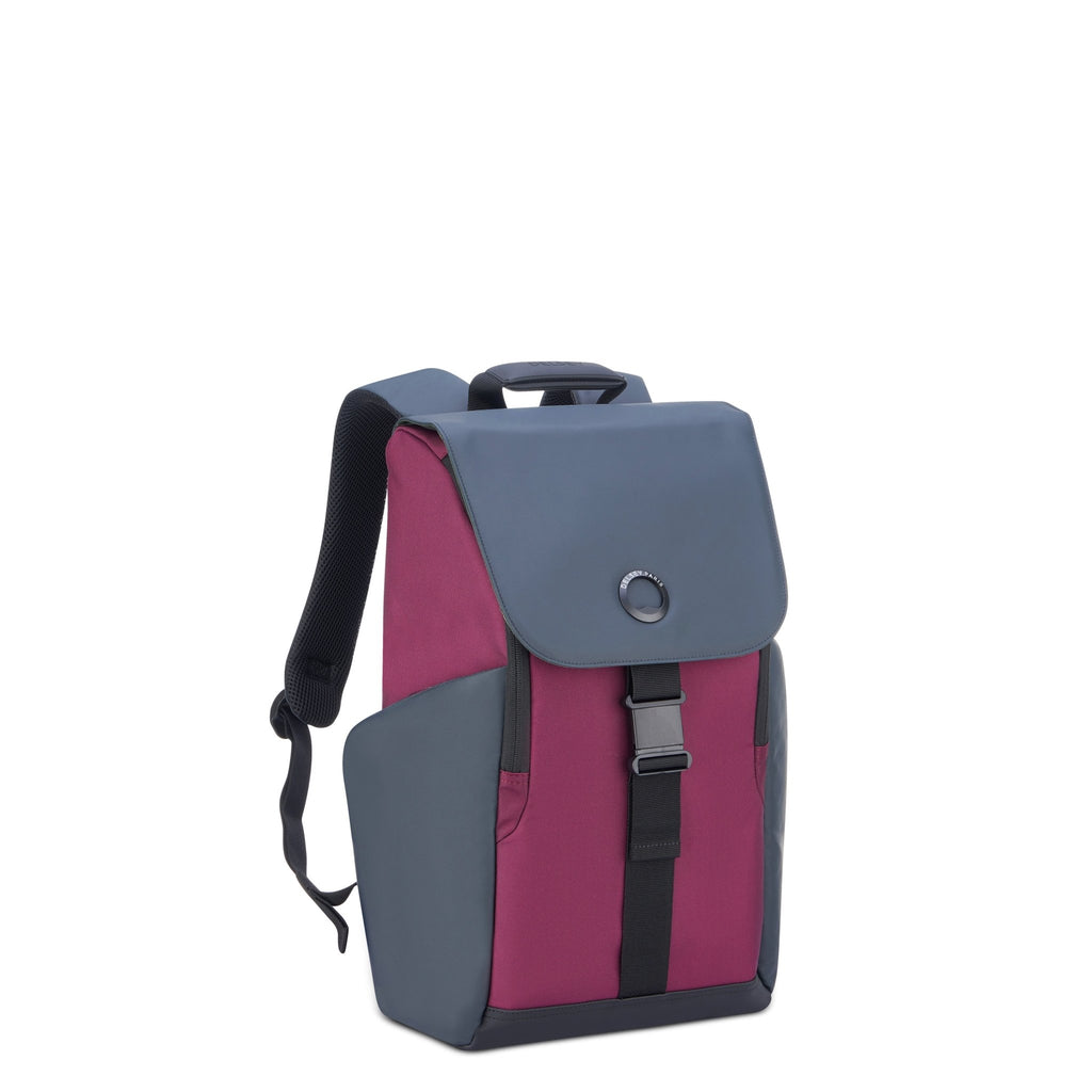 Rucsac Delsey - Securflap, 16" Burgundy - Rucsacuri - Delsey - Mirano - Delsey - Red - Trolere - Troler